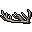 white deer antlers