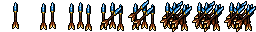 crystalline arrow