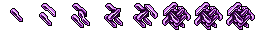 violet crystal shard
