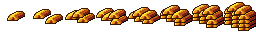 small gold ingot
