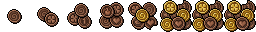 milk chocolate coin