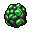fractured verdant crystal