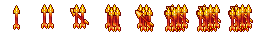 flaming arrow